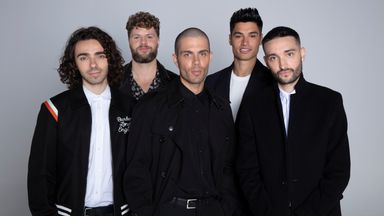The Wanted - (L-R): Nathan Sykes, Jay McGuiness, Max George, Siva Kaneswaran and Tom Parker - have announced their reunion. Pic: Eva Pentel